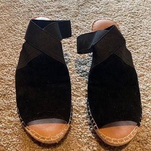 Gentle Souls Slingback Wedge